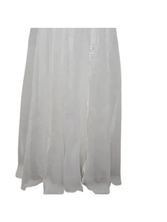 Lulus True Excellence Bustier Off The Shoulder Gown XS New White Dress Bridal - Picture 5 of 13